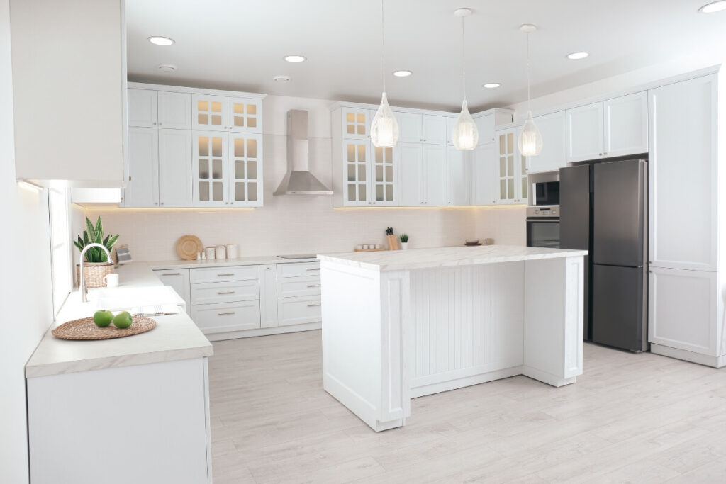 Renovated Kitchen Interior After