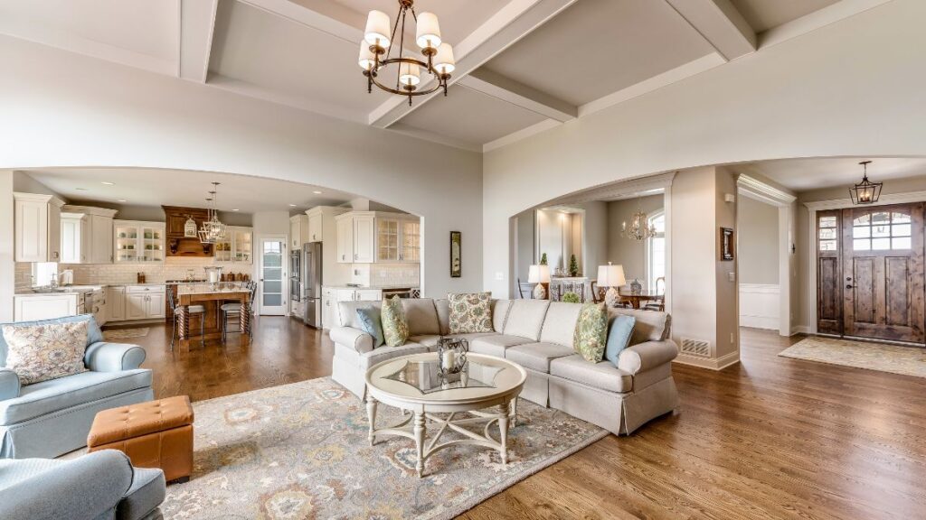 open concept home