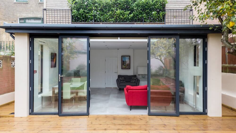 The Rise of ADUs in San Diego: Insights on Costs, Permits, and Neighborhood Impacts 1 ADU Glass Door