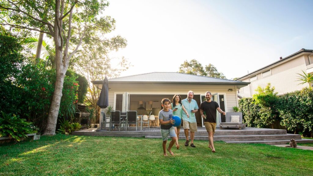 The Rise of ADUs in San Diego: Insights on Costs, Permits, and Neighborhood Impacts 6 family backyard and a detached ADU